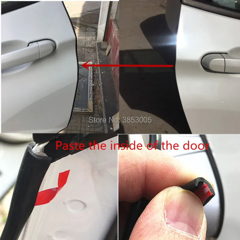 

2018 hot Car Door Scratch Protector / Edge Guard Cover Crash For audi a4 b8 mercedes w204 seat ibiza clio 3 alfa romeo megane 2