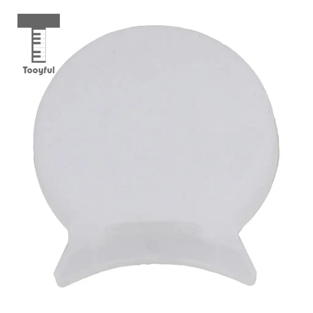 5Pcs 6mm White Rubber Clarinet Oboe Thumb Rest Cushion Pad Protector Comfortable Woodwind Instrument Parts
