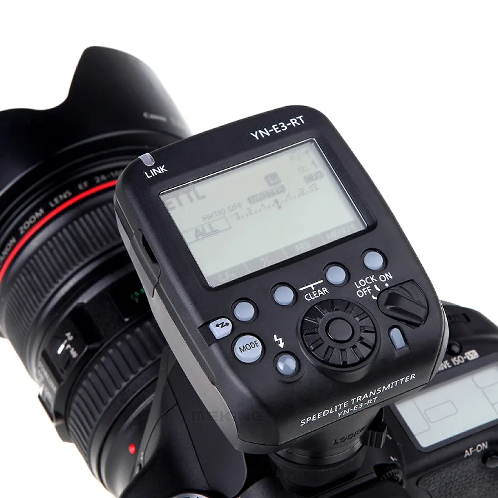 

Yongnuo YN-E3-RT TTL Radio Trigger Speedlite speedlight Transmitter as ST-E3-RT for Canon 600EX-RT YN600EX-RT