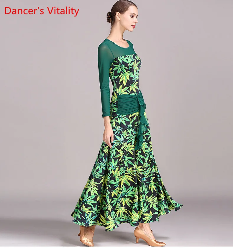 3 цвета, стандартное бальное платье, бальное платье, танцевальные костюмы фламенко, бальное платье, Одежда для танцев