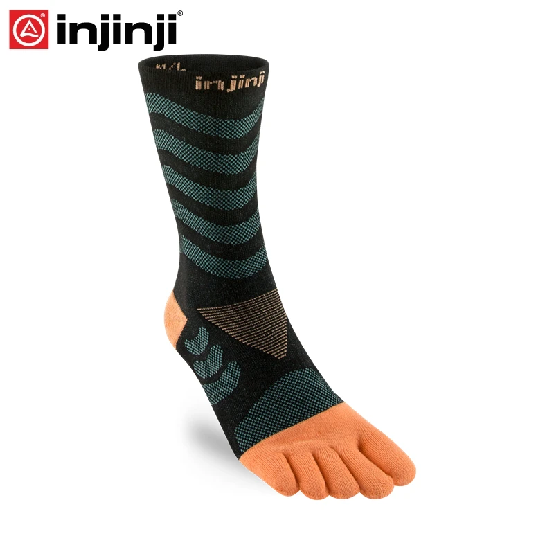 Injinji Toe socks ультра беговые Coolmax носки для бега с пятью пальцами женские