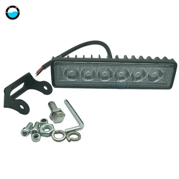 

2 pcs Car LED Work Light Bar Spotlight Lamp 6 LED 18W 12V Driving Fog Offroad LED Work Car Light for Ford Toyota SUV