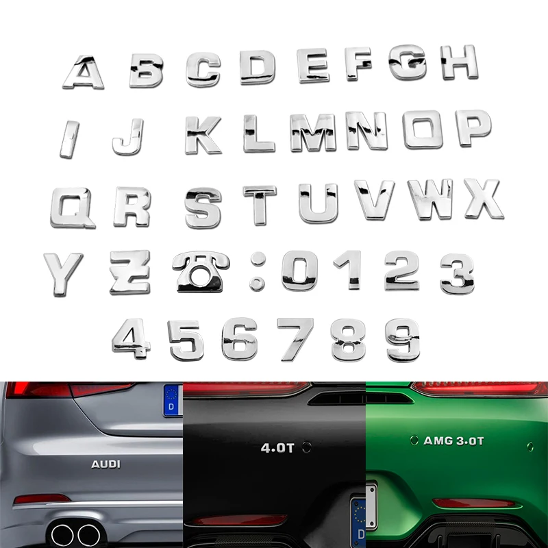 25 мм 3D автомобильные наклейки-логотипы для BMW Audi Honda Volkswagen Mercedes Skoda Ford Peugeot Toyota Opel