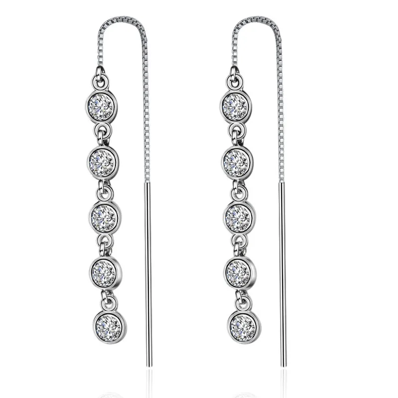 long drop earrings with aaa cz zircon jewelry (11)