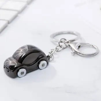 

New Metal Car-styling Keychains Key Holder Car Key Rings Car Shape Keyring