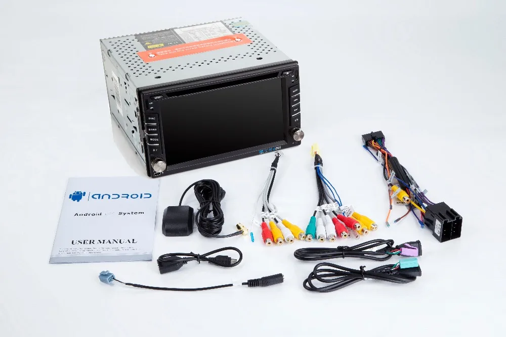 Flash Deal IPS 6.2" 4G+32G Android 8.0 Universal Car DVD Audio Stereo GPS Navigation Double 2 Din 1024*600 HD Head Unit Multimedia Player 24