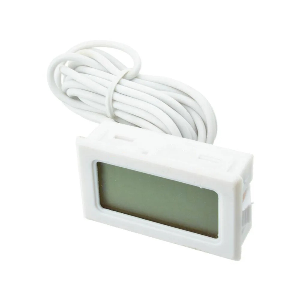 Mini LCD Digital Thermometer Aquarium fish tank Temperature Fridge Freezer Indoor Display Thermometer Sensor Meter Tool Supplies (4)