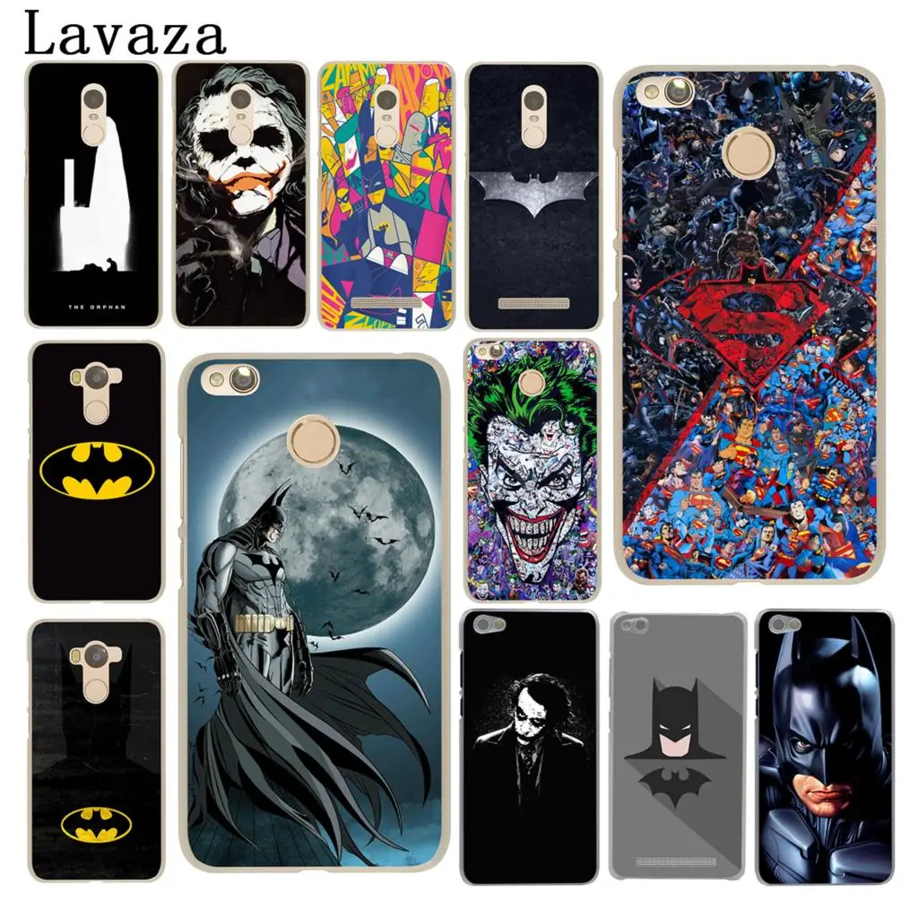 

Lavaza DC Detective Comics Batman Bruce Wayne Hard Case for Xiaomi Redmi 5 Plus 6A 4A S2 Note 5A Prime 5 6 7 Pro 4 4x Cover