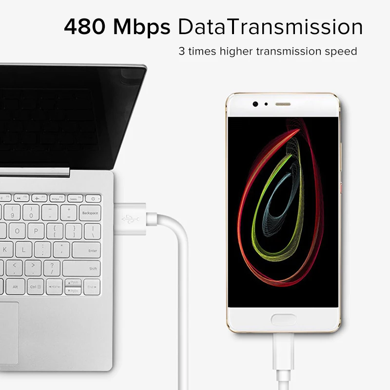 EECPT USB نوع C كابل ل شياو mi الأحمر mi ملاحظة 7 mi 9 سريع شحن نوع-C المحمول الهاتف سلك USB C كابل لسامسونج S10 S9 هواوي