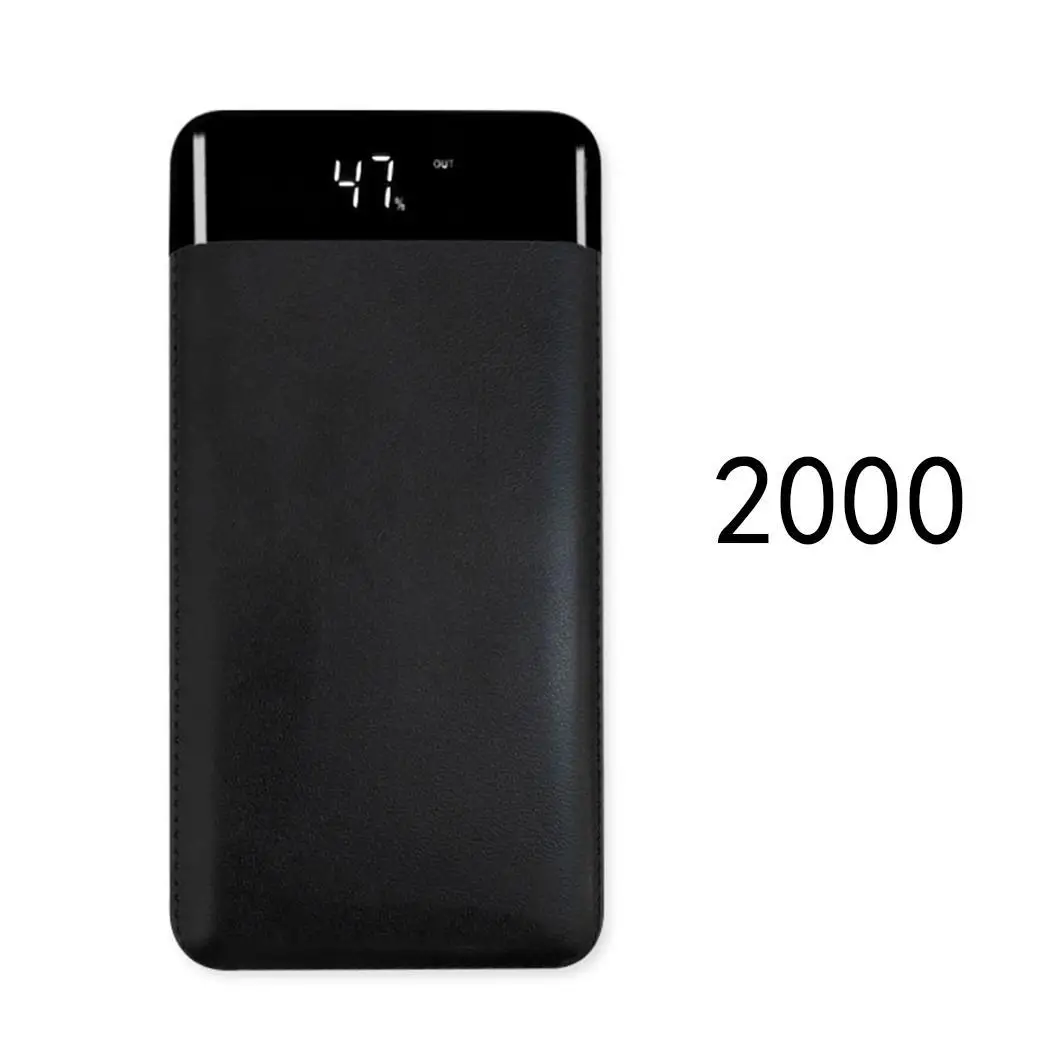 

Durable Portable Dual USB Power Bank 5V/1A Mobile Micro Power 5V/1A, 5V/2.1A With -10C-60C LED Flashlight