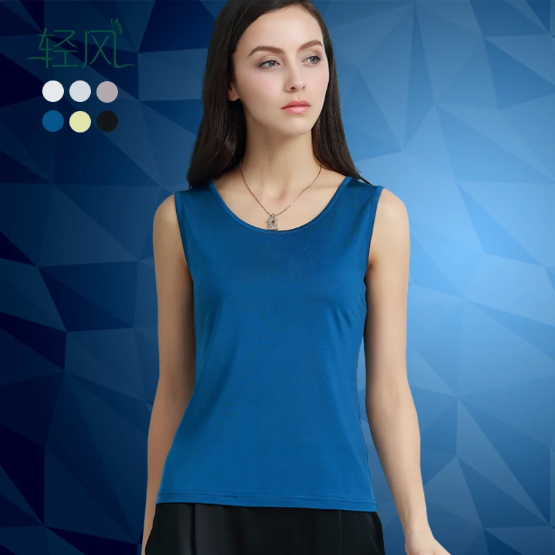 Spring And Summer Female Silk Vest 100 Silk Six Strand Of Silk Silk