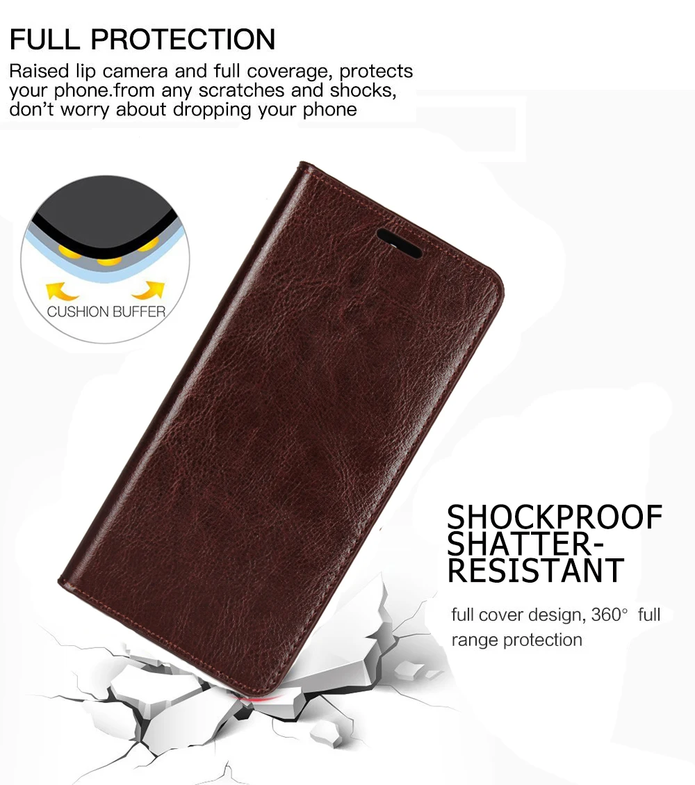 Классический деловой Чехол-книжка из натуральной кожи для samsung Galaxy A50 A40 A30 A10 A6+ A7 A8 A9 A9 Star Cover