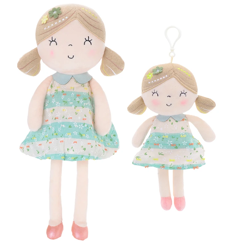 Gloveleya Весна девочка куклы детские куклы Подарки Тряпичные куклы дети тряпичная кукла плюшевые игрушки 43 см зеленый