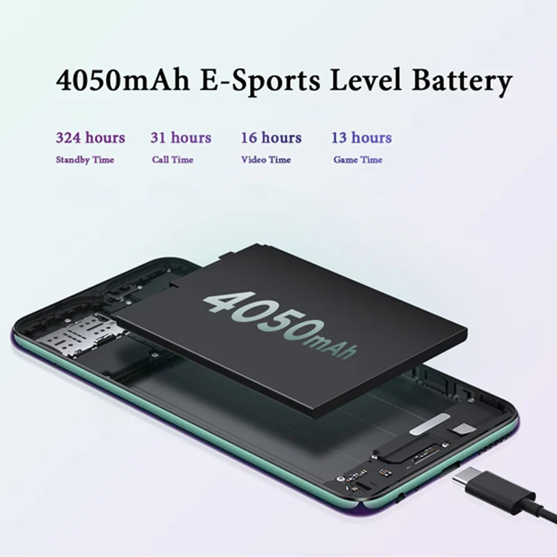 Global ROM Lenovo Z6 Lite 6GB 64GB Snapdragon 710 Octa Core Smartphone 6.3 Inch Screen Triple Camer