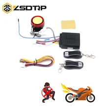 ZSDTRP 12 В мотоциклетная сигнализация, противоугонная охранная сигнализация, защита, безопасность пульта дистанционного управления, двигатель