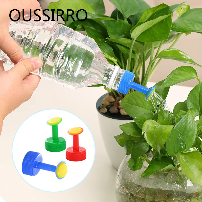 

2Pcs/lot DIY Portable Shower Nozzle Flower Water Bottle Cap Replacement Sprayer Household Watering The Flowers Gardening Tools