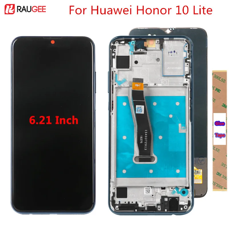 Raugee экран для huawei honor 10 Lite ЖК дисплей кодирующий преобразователь сенсорного