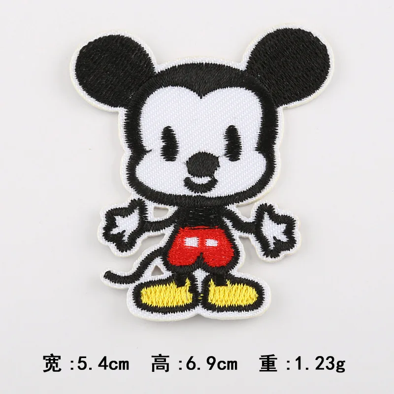 Buy 1pcs Cartoon Kids Minnie Mickey Iron On Patch Online - 360 Digitizing -  Embroidery Designs