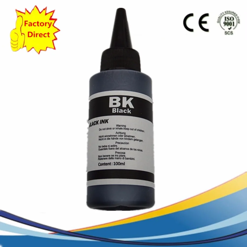 

500ml Universal Refill Dye Ink For Canon For Epson For Brother For HP Printer For Reusable Cartridge For CISS Bulk ink