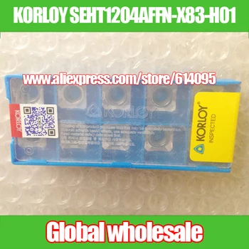 

10pcs KORLOY SEHT1204AFFN-X83-H01 CNC aluminum blade / aluminum Milling Insert SEHT1204