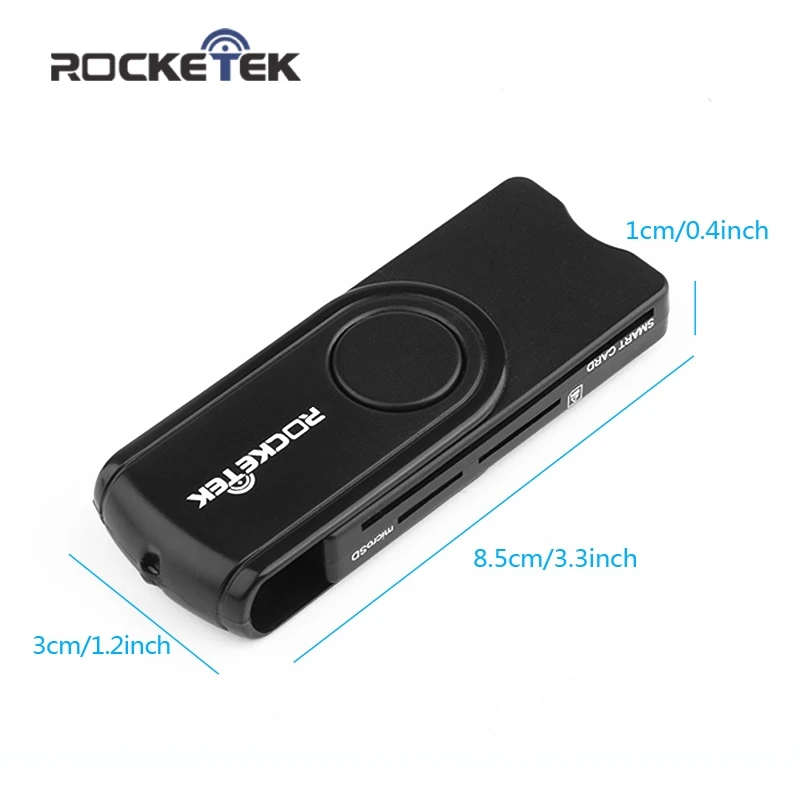 Rocketek USB 2.0 multi Smart Card Reader SD.TF MS M2 micro SD memory/ID,Bank card,sim cloner connector adapter pccomputer Rocketek USB 2.0 multi Smart Card Reader SD.TF MS M2 micro SD memory/ID,Bank card,sim cloner connector adapter pccomputer