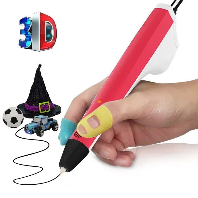 Cheap 3D Printing Pen DIY for Doodling Art Craft Making 3D Modeling Use Filament Refills 1.75 mm PLA/PCL USB Power No Mess Non-Tox