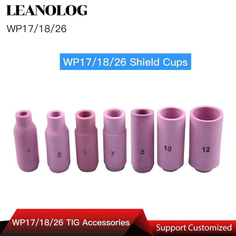 Welding Tools TIG Welding Machine Accessories/Consumables Porcelain WP26 17 18 Torch Shield Cups Nozzles