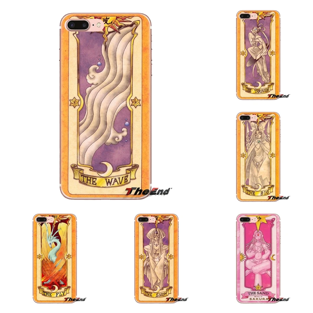 

For Huawei G7 G8 P7 P8 P9 P10 P20 P30 Lite Mini Pro P Smart Plus 2017 2018 2019 sakura card captor The Voice Card TPU Shell Case