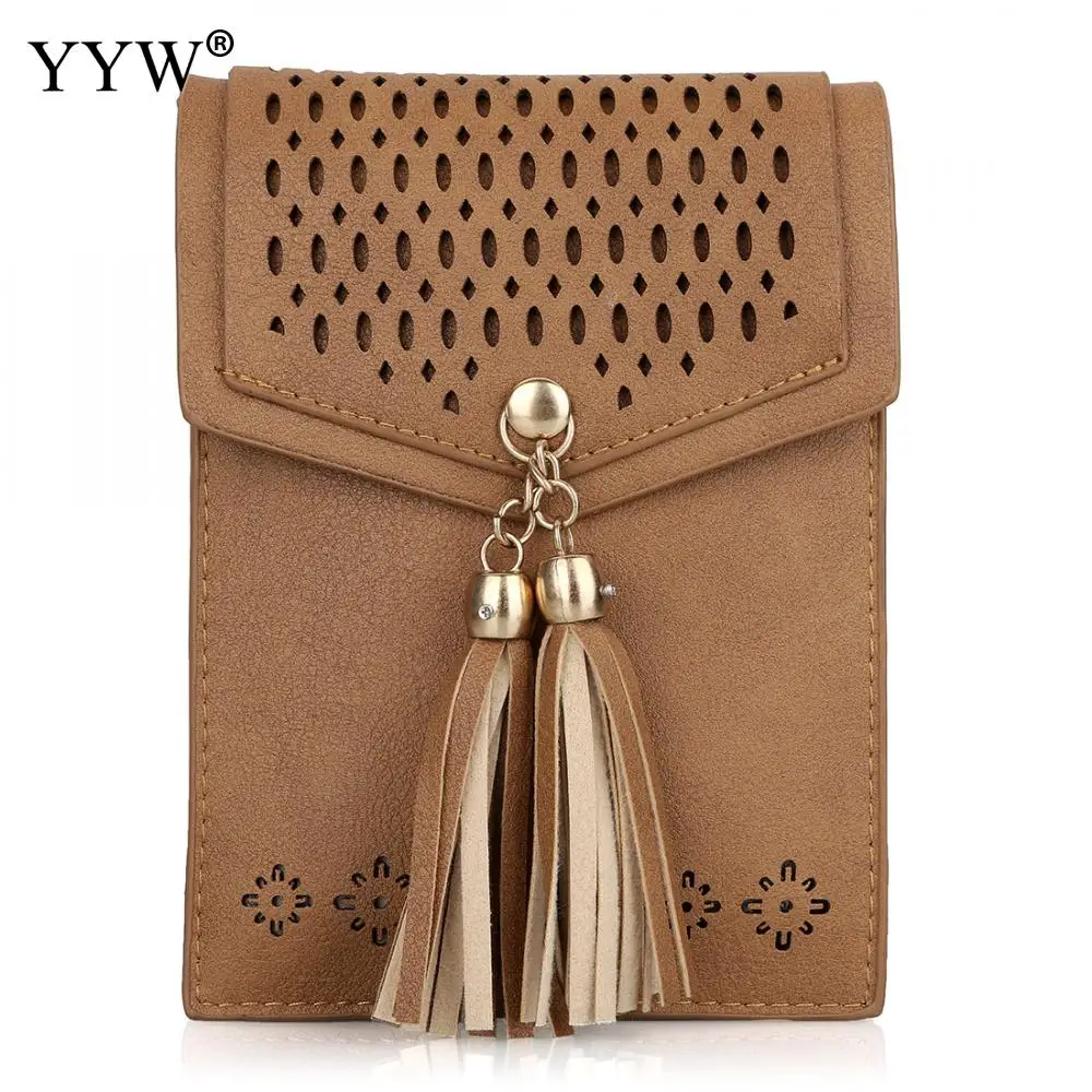

YYW Cheap Price Female Leather Miracle Tassel Clutch Bag Western Small Bags For Women More Colors For Choice