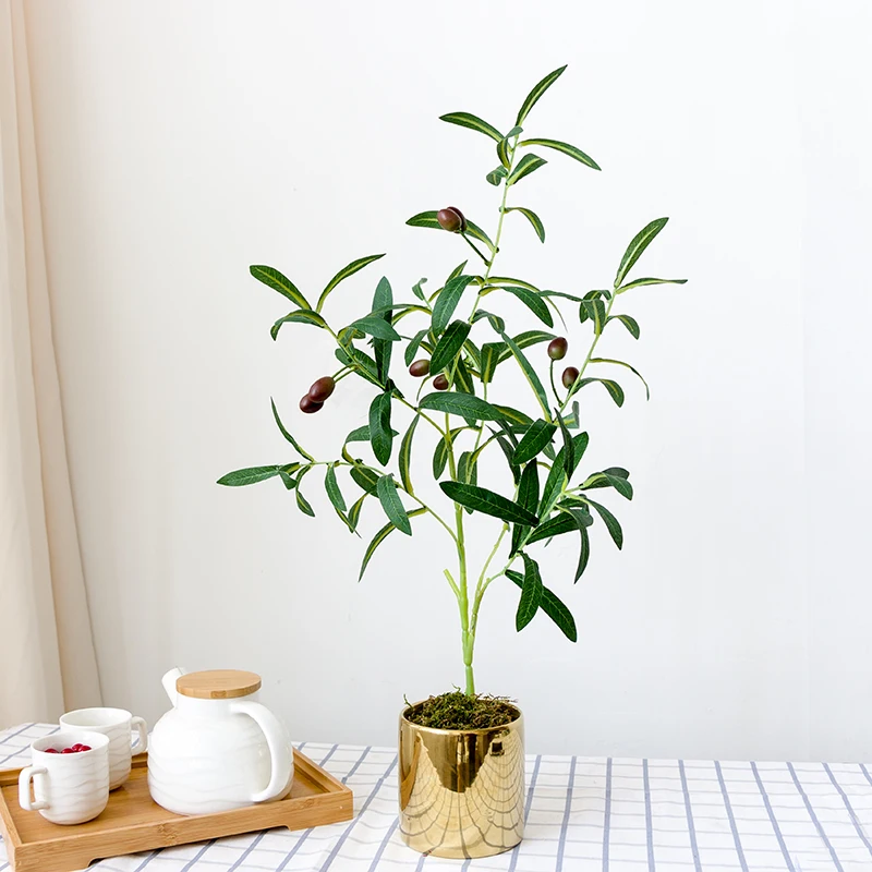 искусственные цветы для декора fleurs séchées Nordic моделирование завод Крытый