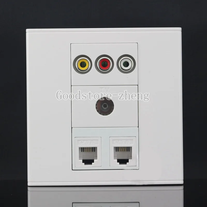 Wall Face Plate One Port XLR Outlet Socket Assorted Panel Faceplate