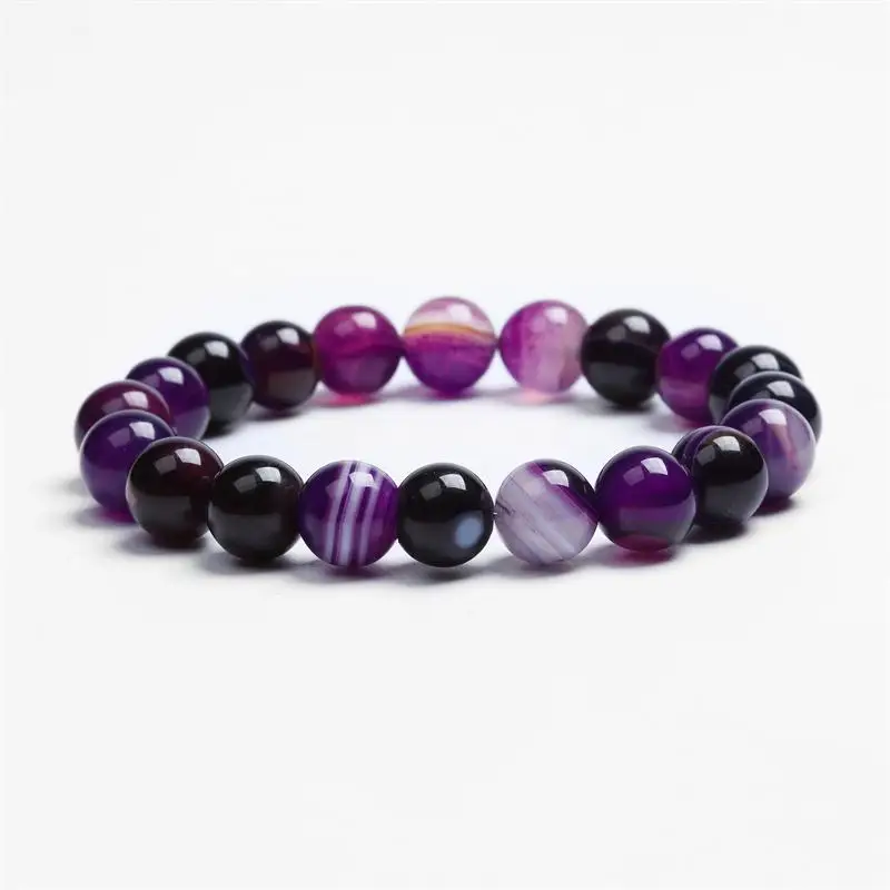 

207 Trendy Jewelry Natural Stone Bracelets With Chakra Yoga Beads and Volcanic Stone 8mm Beads Bracelets For Women