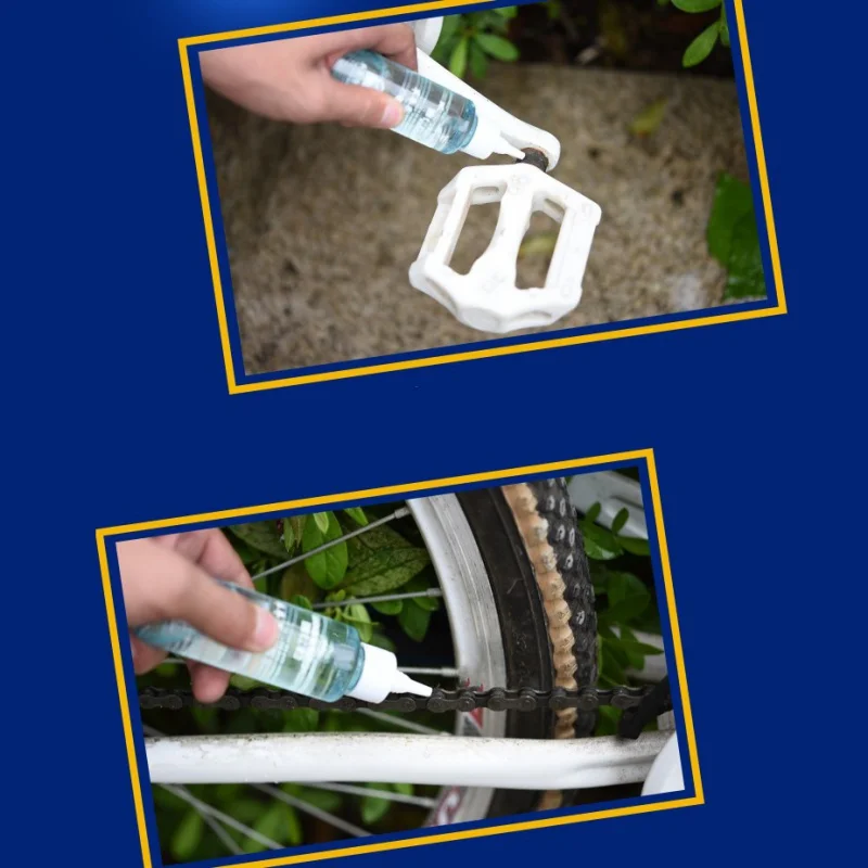 Bicycle Chain Lube 60ML MTB Lubricat Oil Cleaner Repair Grease Cycling Lubrication Maintenance Oil Repair Tool