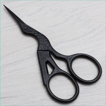 

Black Crane 9.3cm Stainless Steel Zigzag Scissors DIY Craft Scissors Sew Diamond Painting Scissors Sewing Machine Accessories C