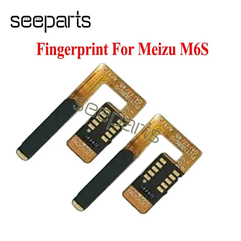 Meizu Meilan S6 Кнопка отпечатков пальцев гибкий кабель сенсор Touch ID M6S кнопка домой гибкий кабель, сменные детали Meizu M6s отпечаток пальца