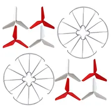 EBYOU(TM) 3-blade 3-leaf Upgrade Propellers & Prop Guards for Syma X5C-1 X5C X5S X5SC X5W X5SW JJRC H5C Skytech M68R Quadcopter