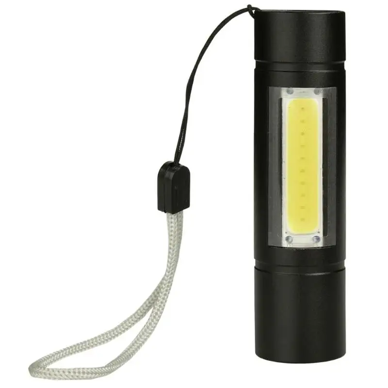 

Protable USB COB LED Flashlight Torch Micro USB Rechargeable 2000LM XPE LED Flashlight Lamp Penlight For Outdoor Camping Fishing