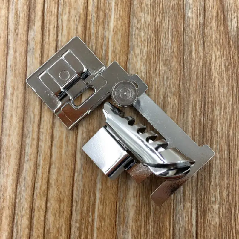 Rolled Hem Curling Presser Foot For Singer Janome Sewing Domestic Machine Part Sewing Machine Presser Foot Feet Accessories