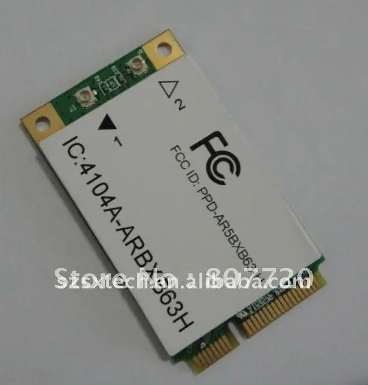 

100% new original PCI-E express mini Wireless network Card AR5BXB63-H 459339-003, 802.11b/g for HP .