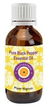 

FRee Shipping Pure Black Pepper Essential Oil (Piper nigrum) 100% Natural Therapeutic Grade New 5ML
