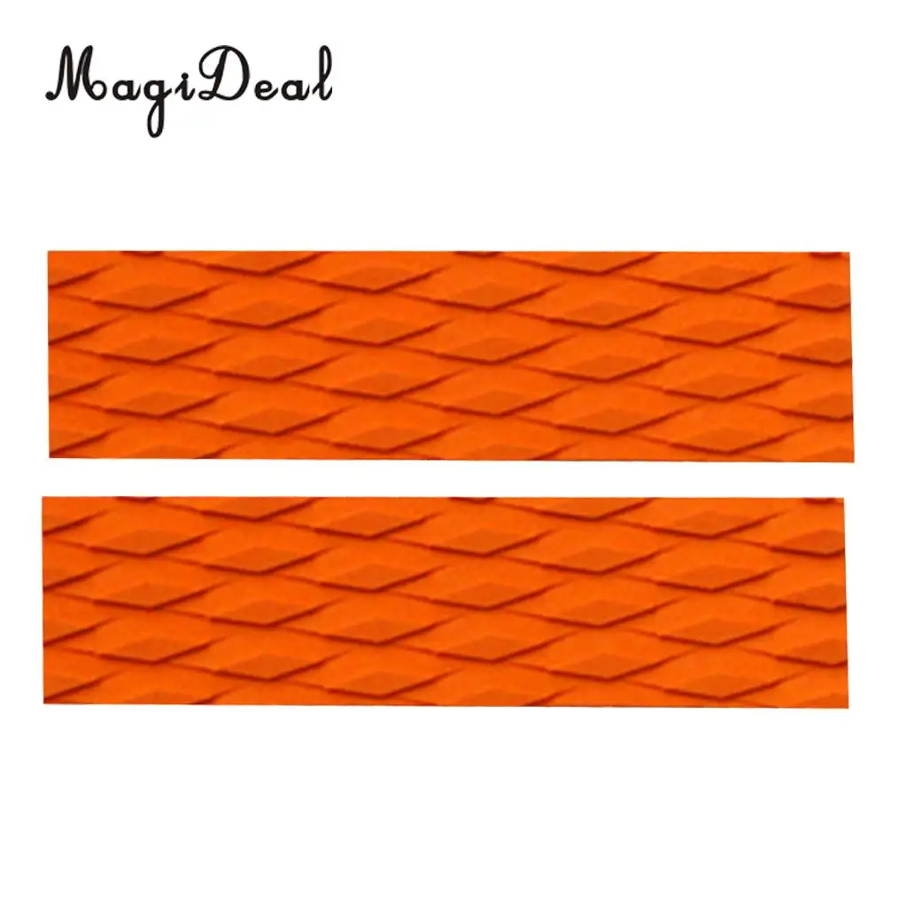 MagiDeal 6 Pieces Non-slip EVA Surf SUP Surfboard Skimboard Traction Pad Bar Grip Mat Water Sports Surfing Deck Grip Mat Pads
