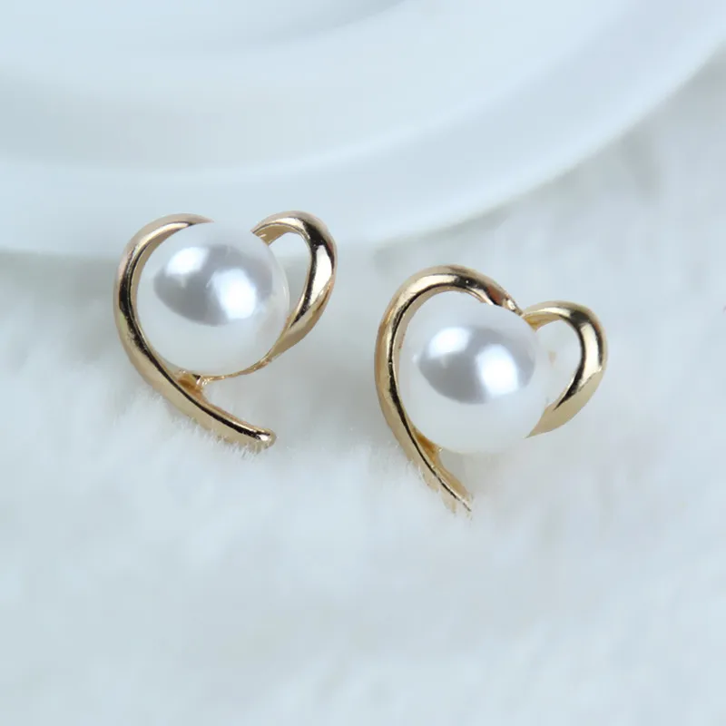 Серьги пусеты с жемчугом для женщин e0150 2016|pearl stud earrings|fashion earringsstud earrings |