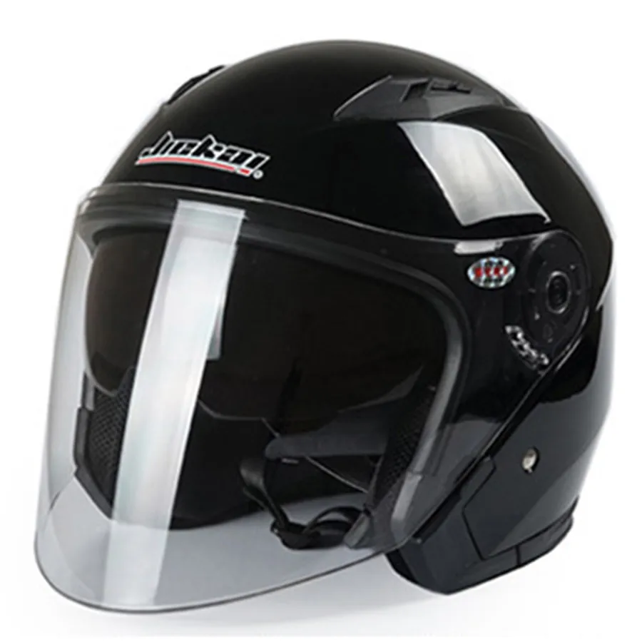 

JIEKAI 512 Half Face Flip Up Electronic Motorcycle Hemet With Inner Sun Visor Motorbike Helmets Dual Lens Moto Casque Casco