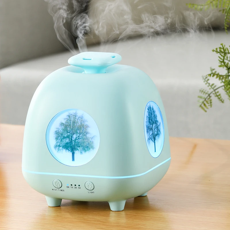 

Электрический увлажнитель воздуха White Dolphin, ультразвуковой распылитель эфирных масел, с таймером для ароматерапии