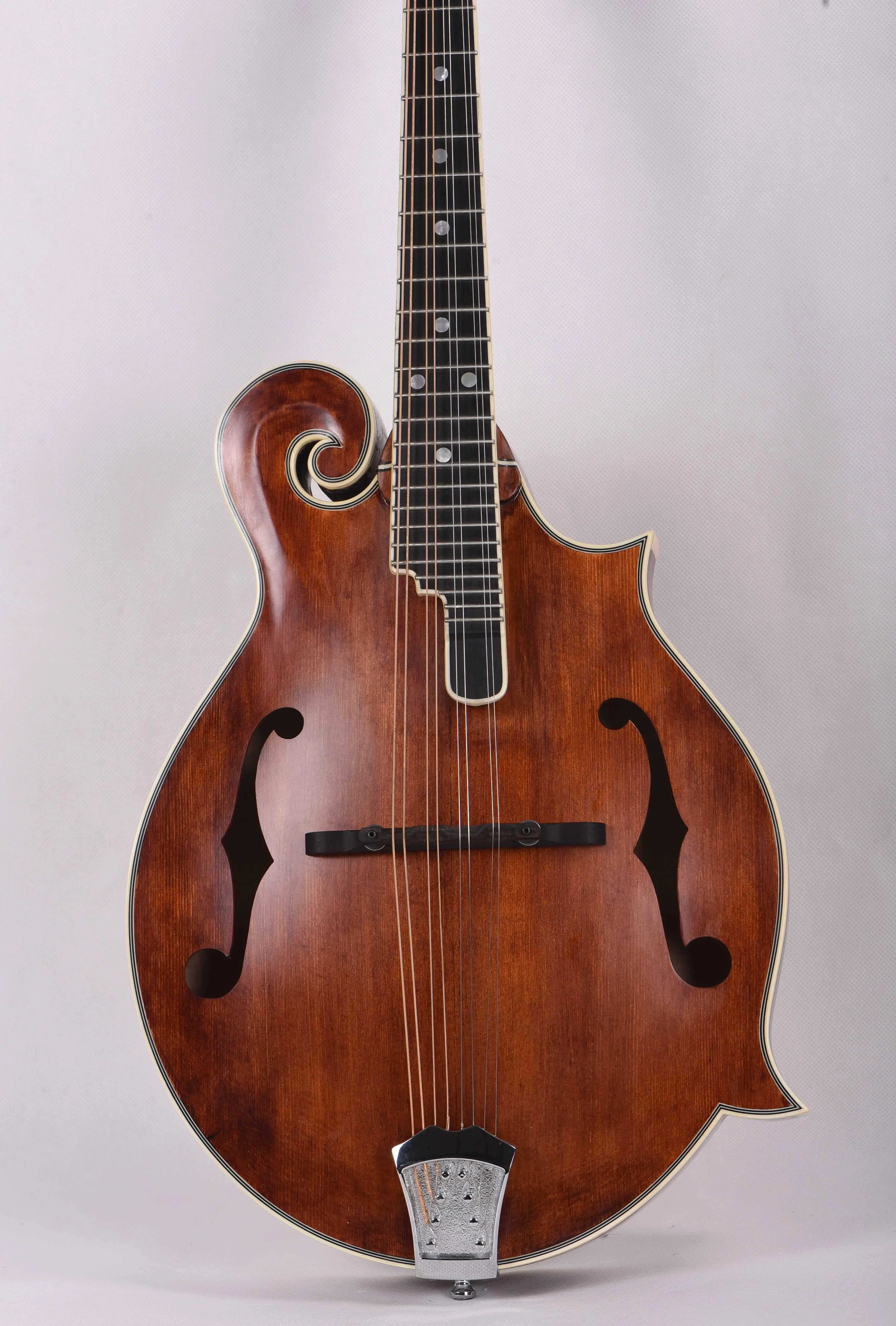 

Feeling Handmade F style mandolin FM-F90DF, western instrument OEM service Solid Spruce top / Flamed Maple Back & Sides