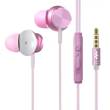 Объем Управление бас провода из металла стерео наушники гарнитура для игровой гарнитуры Спорт Музыка с микрофонами 150 шт./лот