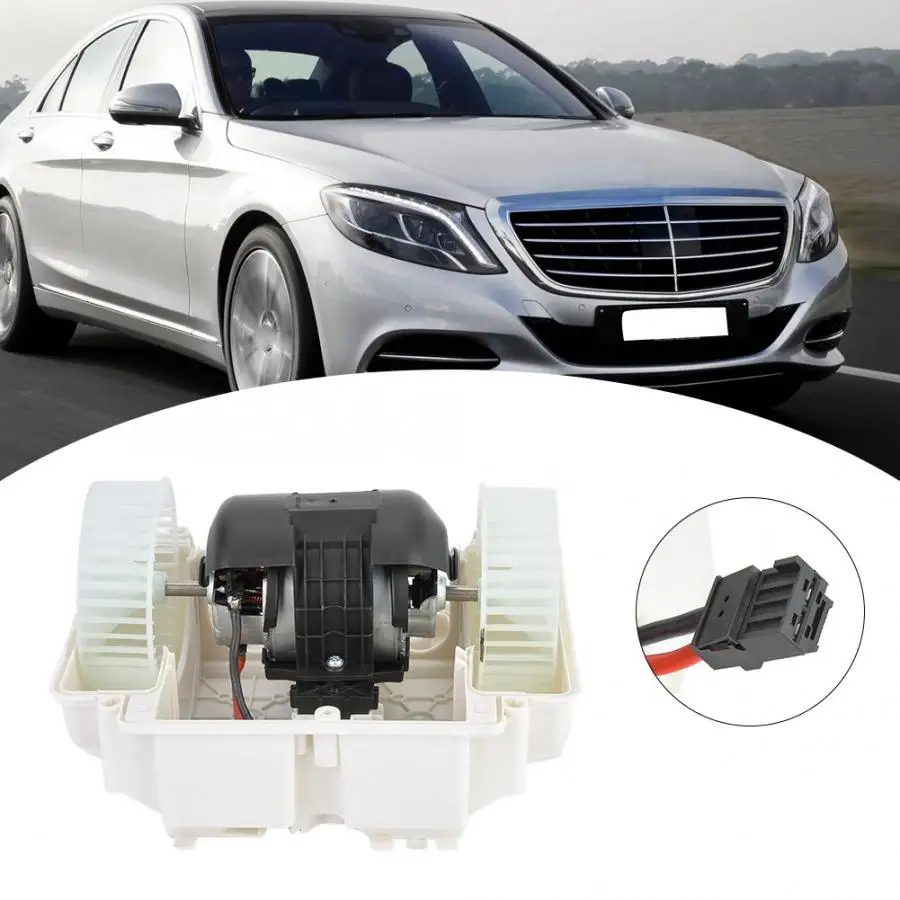 Heater Blower Fan Motor Fit For Mercedes S Class Coupe C216 2006-2013 W221 2005-2013 2218200514 2218202714 ABS+ iron