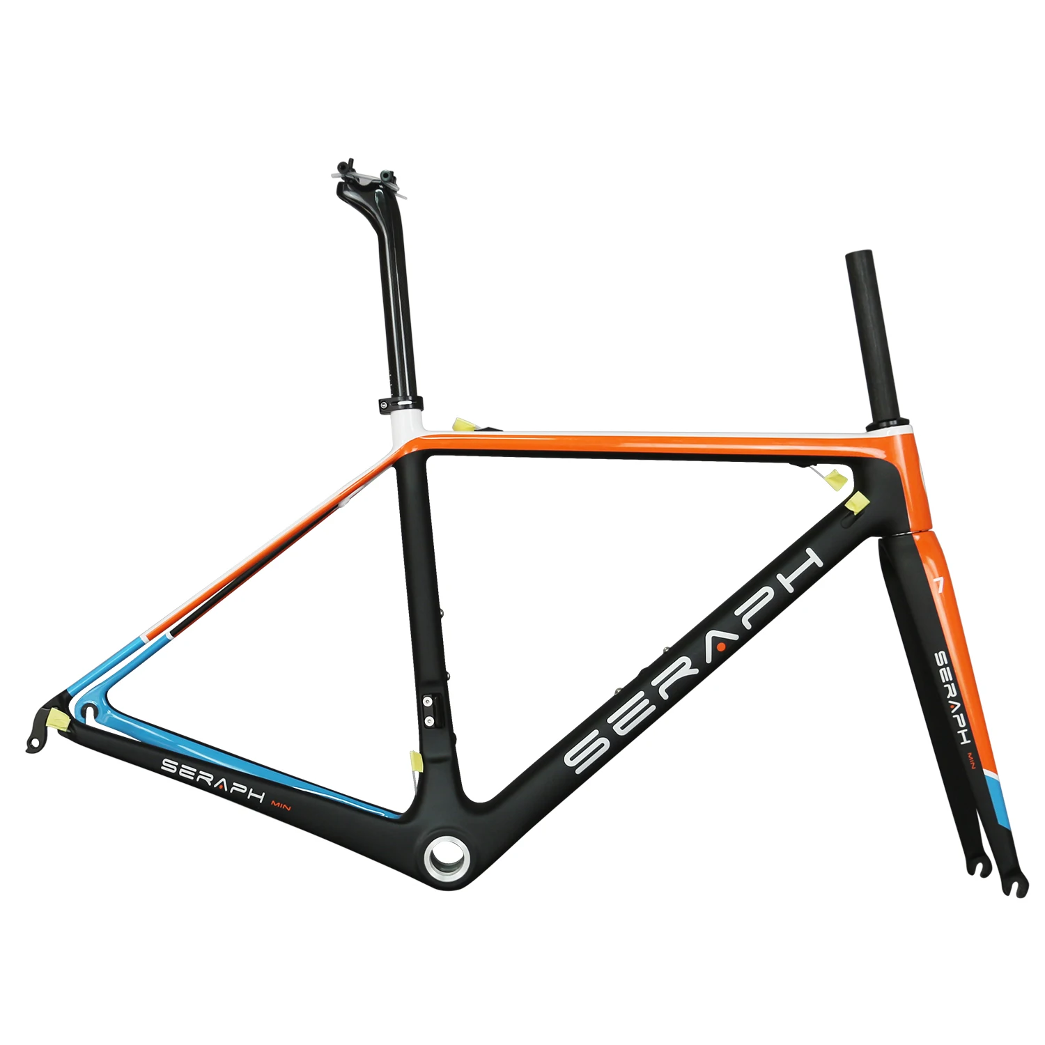 DI2 series road bike carbon frame frame, wholesale T1000 ultra- light frame.Accept cutom painted bicycle FM066