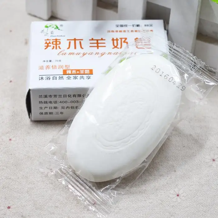 Козье молоко для ванны мыло для лица Отбеливающее очищающее средство для ухода за кожей мыло ручной работы CD88