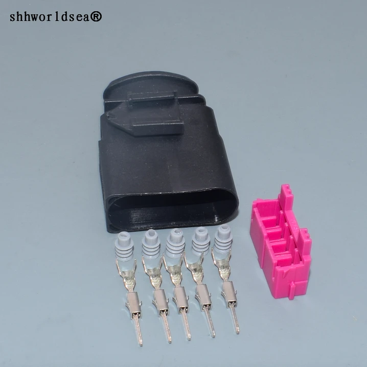 Комплект штекерных разъемов shhworld Sea 5 Pin/Way для AUDI VAG Volkswagen 6N0 973 805 6N0973805|Кабели